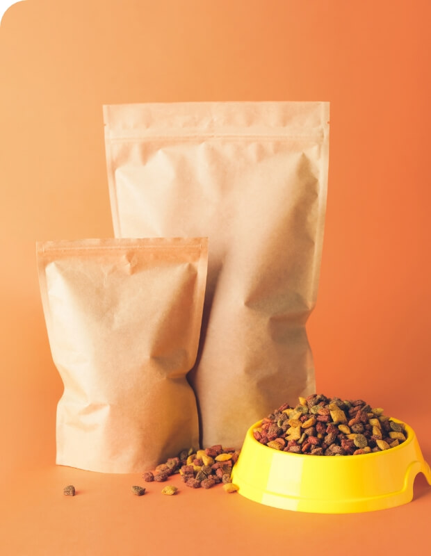 無添加の国産ドックフードの画像